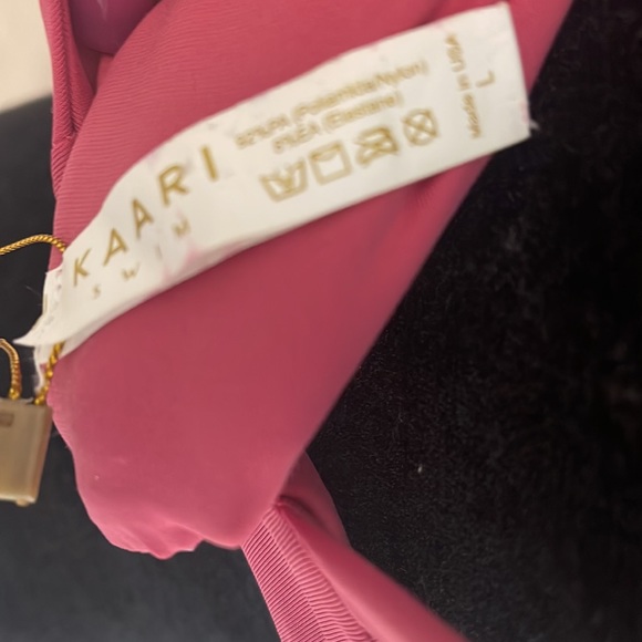 KAARI Swim Mara Top in Rose color, size large - Picture 7 of 7